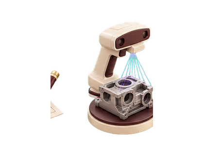 Reverse engineering 3D scanner